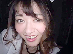 Hカップナースキャバ嬢が舌が絡むキスと乳房で亀頭スリスリパイズリ