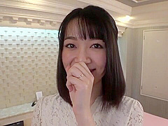 清楚系美人妻がキスから四つん這いTバックで背徳開花のエッチ