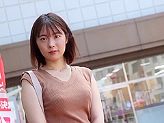 純朴スレンダー美人妻が手マンとクンニ濡れてビッチ感高まるフェラ