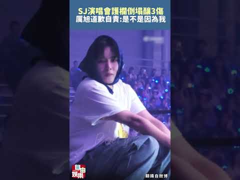 護欄倒塌釀3傷！厲旭首發聲道歉 自責痛喊：是不是因為我 サムネイル