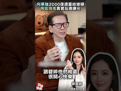 向華強2000億遺產全給郭碧婷  向佐向佑反應曝光 サムネイル