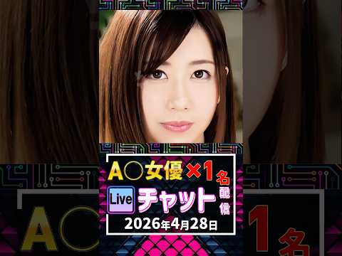 4/28(火)【A〇女優1名】生ライブチャット 配信スケジュール サムネイル